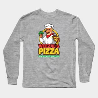 Weezal's Pizza Long Sleeve T-Shirt